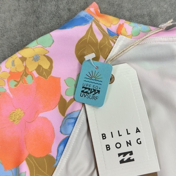 🔆BILLABONG🔆 PICK ME UP LONG SLEEVE RAS GUARD SUN SHIRT - Picture 11 of 12